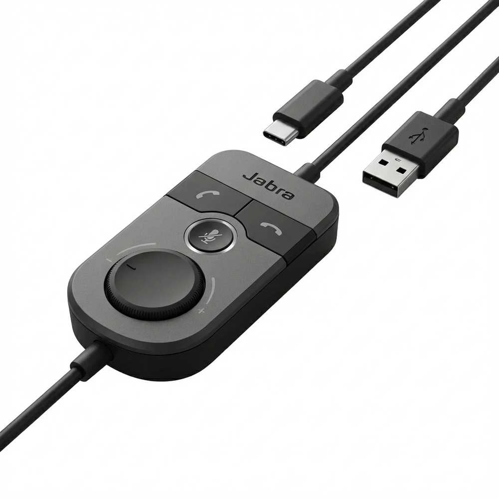 Jabra Engage 50 II valdymo pultelis su USB jungtimis