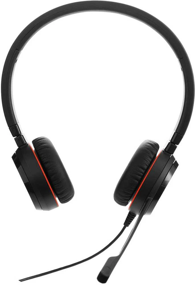 Jabra Evolve 20 SE juodos ausinės su mikrofonu
