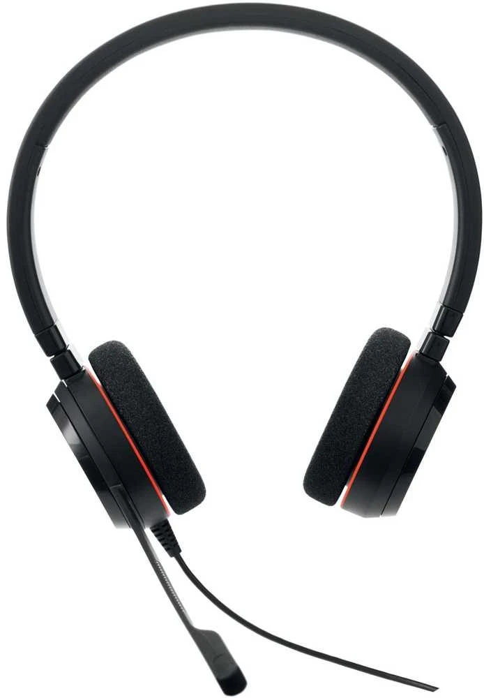 Jabra Evolve 20 Ausinės su laidu su lankeliu ant galvos Office/Call center USB Type-C / USB Type-A Juodas