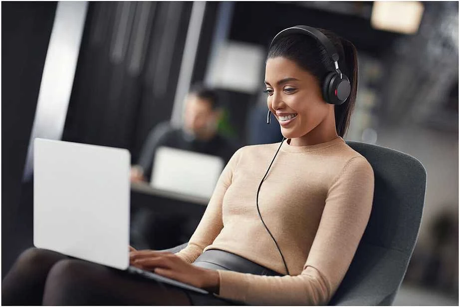 Ausinės JABRA EVOLVE2 40 SE USB C/A UC - STEREO