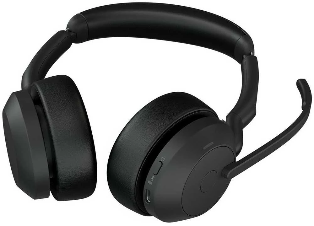 Ausinės JABRA Evolve2 55 Link380c UC Stereo Stovas