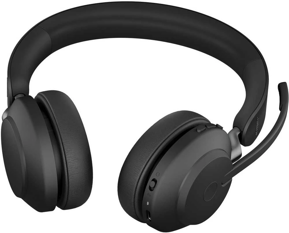 Ausinės JABRA Evolve2 65 Link380c UC Stereo Stovas Juodas