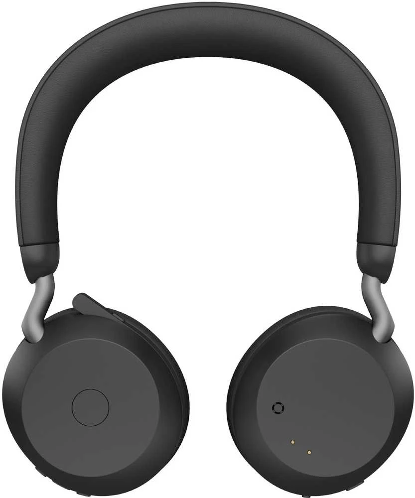 JABRA Evolve2 75 Ausinės on-ear Bluetooth belaidės aktyvus triukšmo slopinimas USB-A noise isolating juodas Optimised skirta UC