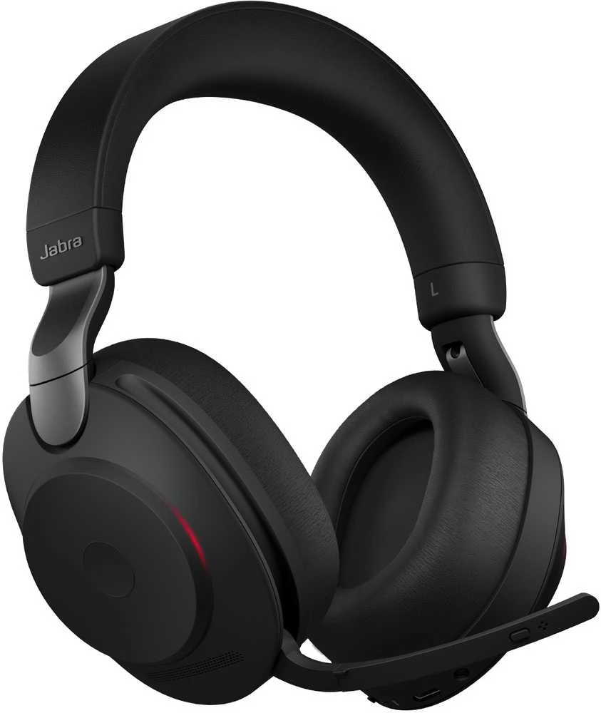 Belaidės ausinės Jabra Evolve2 85, Juodos