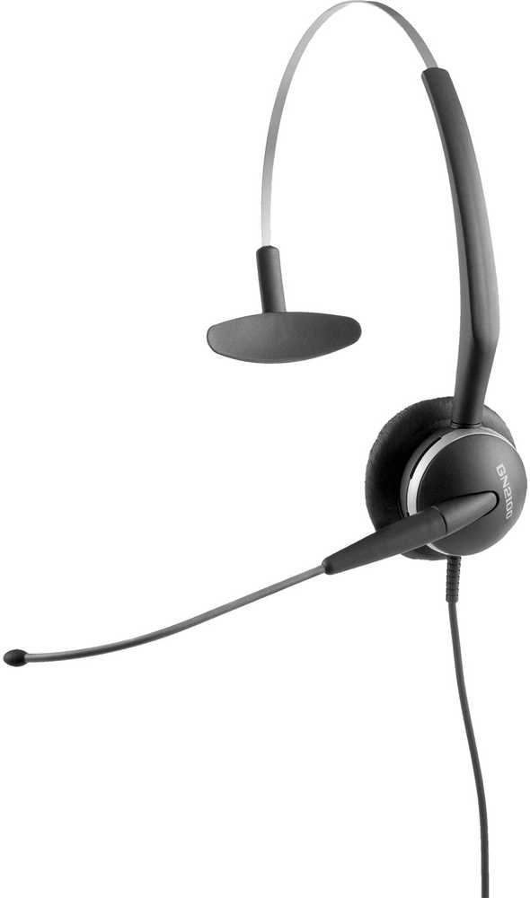 Ausinės Jabra GN2100 Cuffie 3-in-1, monochrominės, Juodos