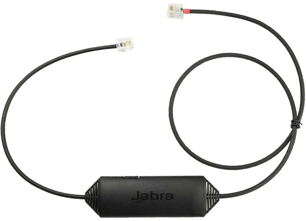 „Jabra Link EHS“ adapterio laidas, skirtas „Jabra PRO 9400 920 925“ ir „MOTION Office“ su „Cisco“ staliniais telefonais 6945 78xx 79xx 88xx