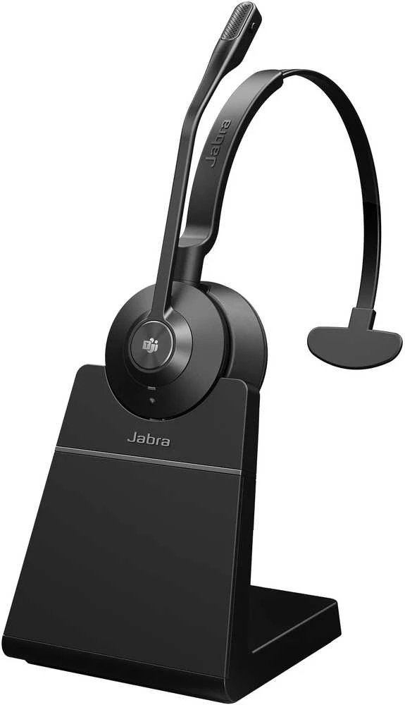 Jabra Engage 55 vienos ausies ausinės su įkrovimo stotele