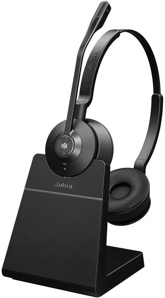 Jabra Engage 55 stereo ausinės su įkrovimo stovu