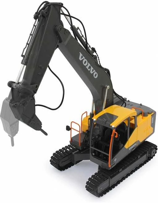 Carruzzo Jamara Excavator Volvo EC160E Radijo bangomis valdomas (RC) modelis Ekskavatorius Elektrinis variklis