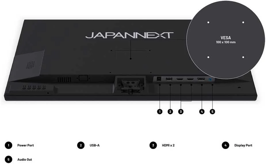 Monitorius JapanNext JN-I280UHD60F-P (S71013590)