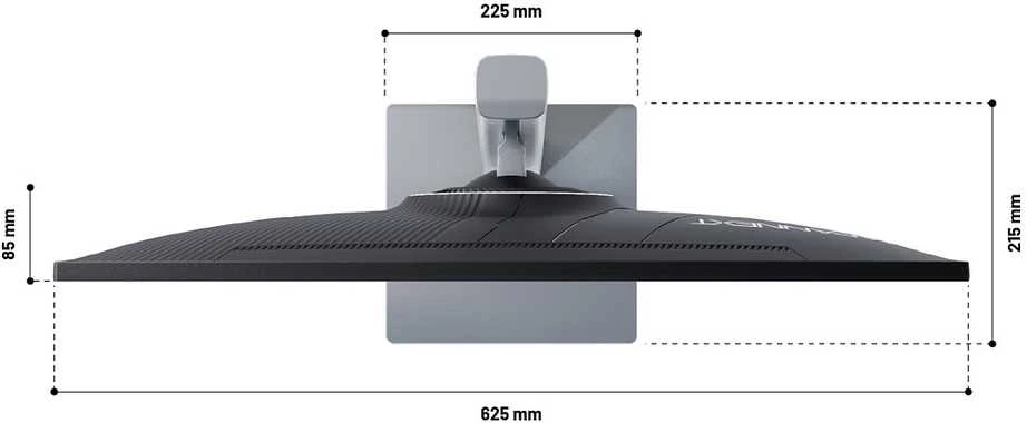 Carruzzo JAPANNEXT JN-IPS275K-HSPC9 kompiuterio monitorius 68,6 cm (27″) 5120 x 2880 pikseliai 5K Ultra HD LED Juoda, Sidabras