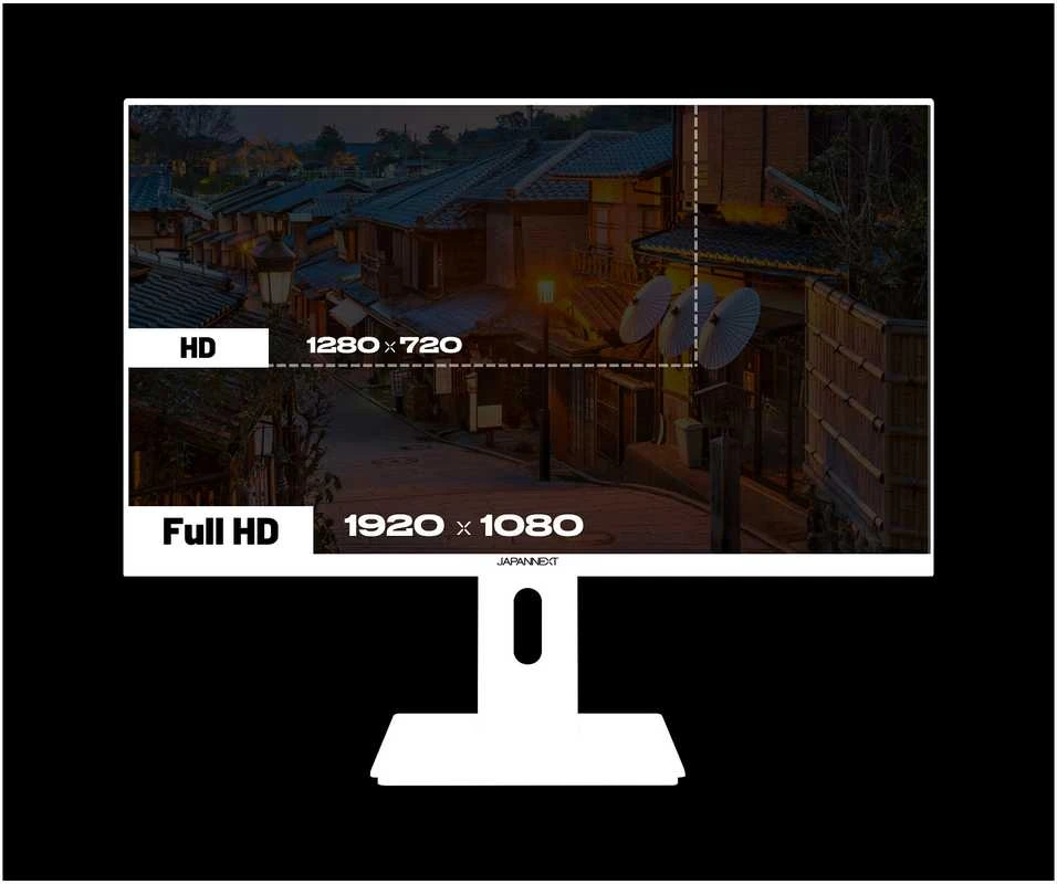 Carruzzo JAPANNEXT JN-I238FHD120F-HSP-W kompiuterio monitorius 60,5 cm (23.8″) 1920 x 1080 pikseliai „Full HD“ LCD Balta