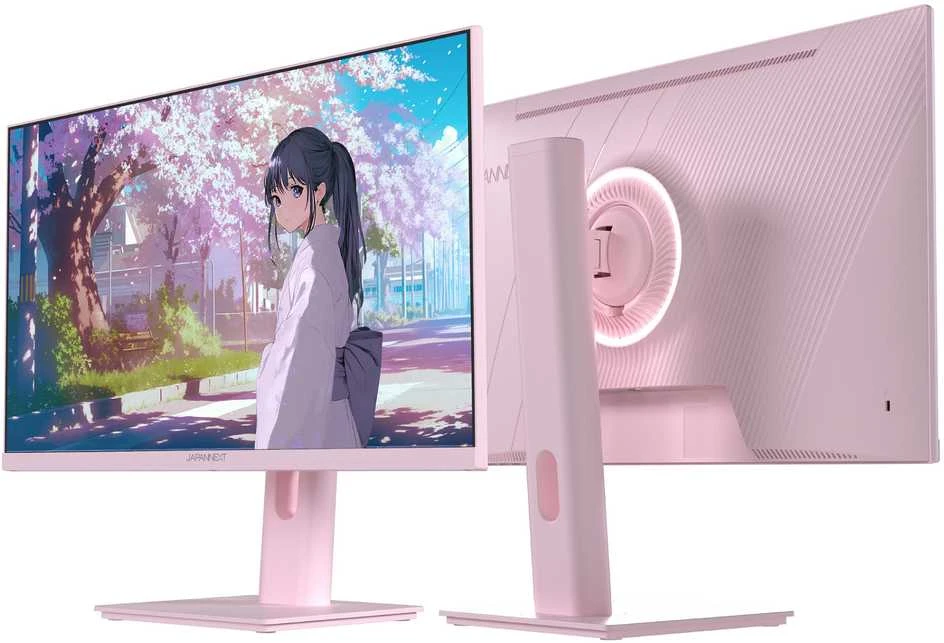 Monitorius JAPANNEXT 60,5 cm JN-I238FHD120F-HSP-PK 16:9 HDMI rožinis FHD