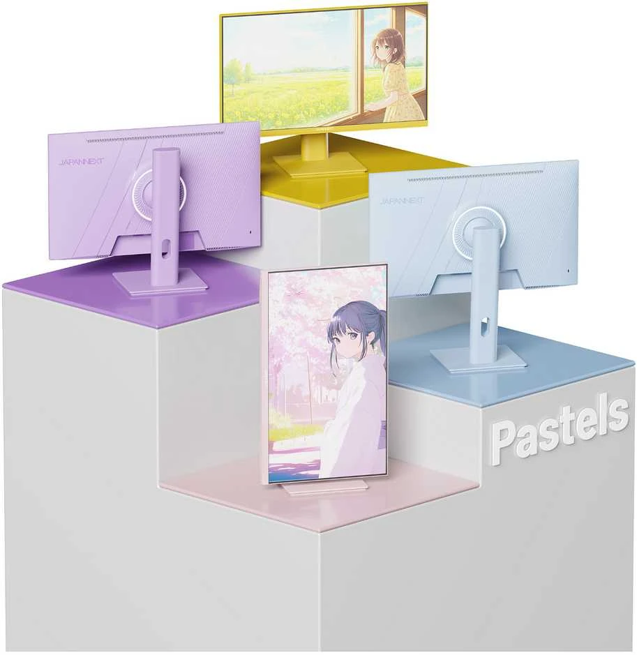 Monitorius JAPANNEXT 60,5 cm JN-I238FHD120F-HSP-PK 16:9 HDMI rožinis FHD