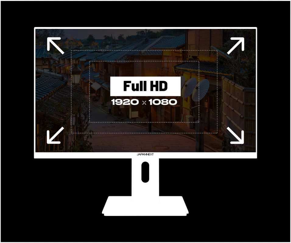 Carruzzo JAPANNEXT JN-I238FHD120F-HSP-W kompiuterio monitorius 60,5 cm (23.8″) 1920 x 1080 pikseliai „Full HD“ LCD Balta