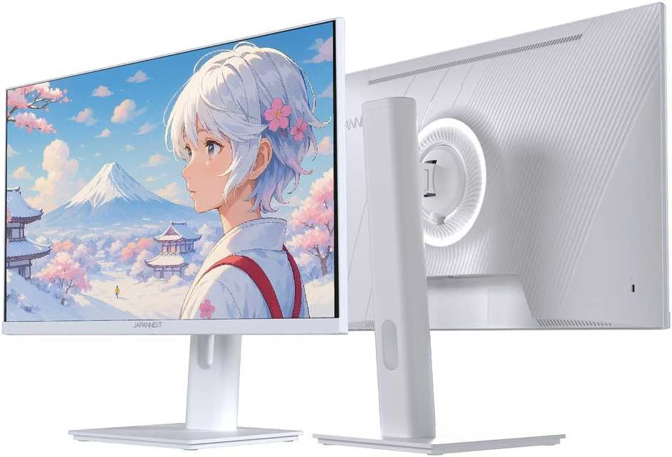 Carruzzo JAPANNEXT JN-I238FHD120F-HSP-W kompiuterio monitorius 60,5 cm (23.8″) 1920 x 1080 pikseliai „Full HD“ LCD Balta