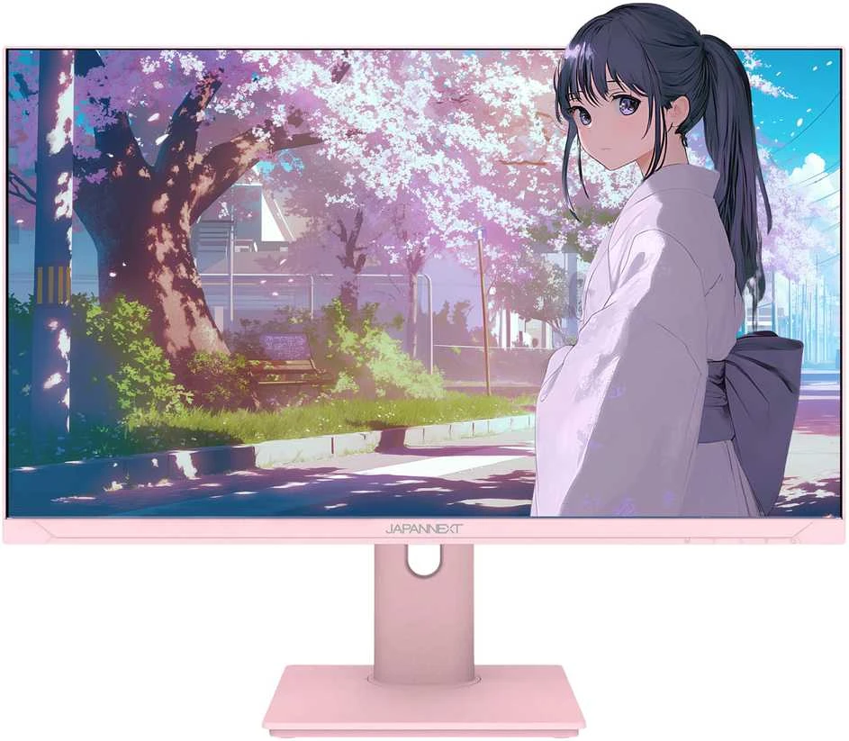 Monitorius JAPANNEXT 60,5 cm JN-I238FHD120F-HSP-PK 16:9 HDMI rožinis FHD