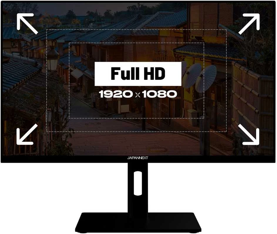 Carruzzo JAPANNEXT JN-I270FHD200F-HSP kompiuterio monitorius 68,6 cm (27″) 1920 x 1080 pikseliai „Full HD“ LED Sidabras