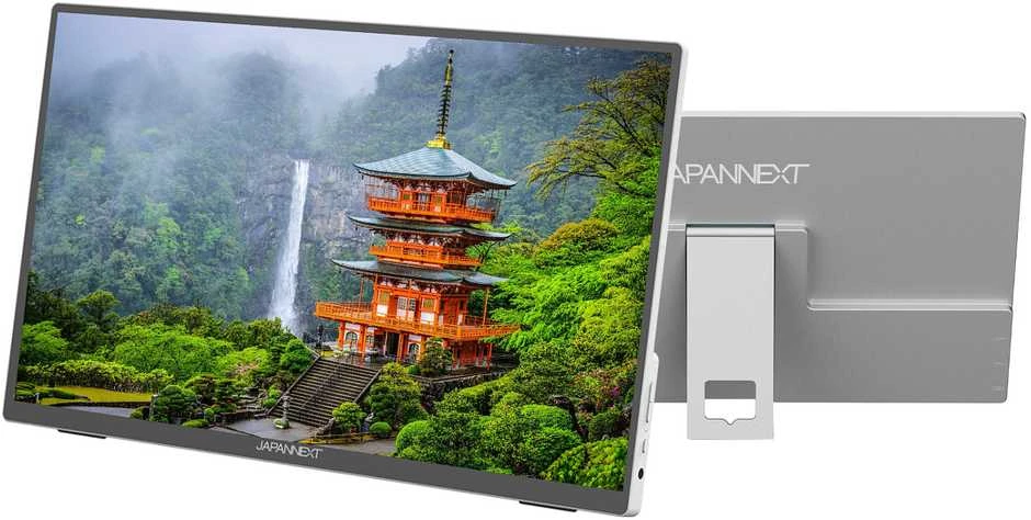 Carruzzo JAPANNEXT JN-MD-I156FHDR-T kompiuterio monitorius 39,6 cm (15.6″) 1920 x 1080 pikseliai „Full HD“ LED Lietimui jautrus ekranas Pilka
