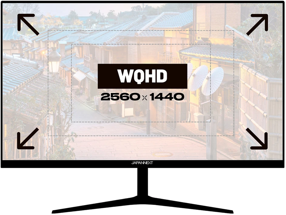 Monitorius JapanNext JN-IPS27WQHDR-C65W (S71013587)