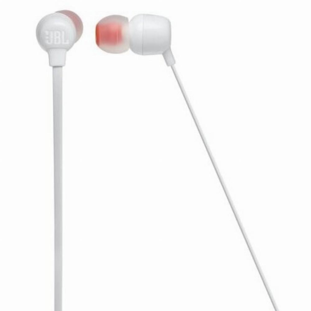 Belaidės ausinės JBL Tune 115BT Pure Bass Sound, Bluetooth, Baltos |  Varle.lt