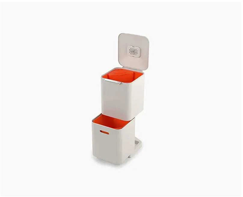 Joseph Joseph Joseph Šiukšliadėžė Joseph Waste Bin Totem 40 L Stone (30064)
