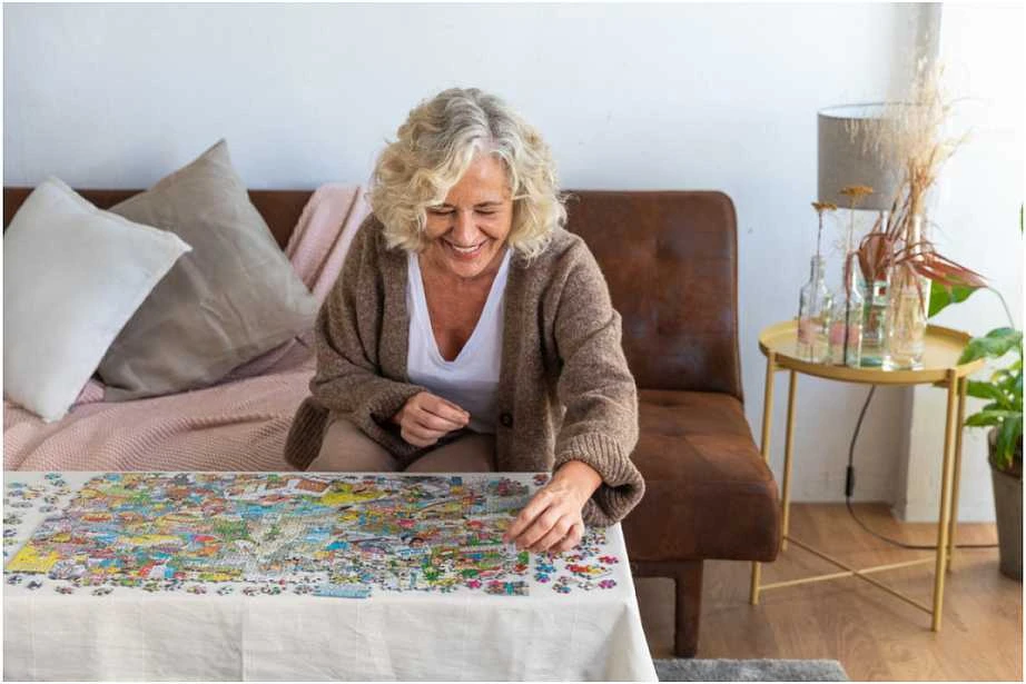Dėlionė Jumbo Spiele Jumbo Jan van Haasteren Die Oase 1500 Teile Puzzle (19059)