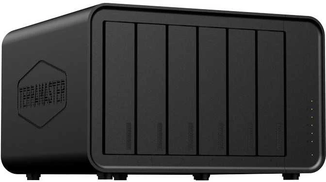 Lenovo TerraMaster F6-424 MAX 6-Bay Intel Core i5 i5-1235U 8GB DDR5 Juodas failų serveris