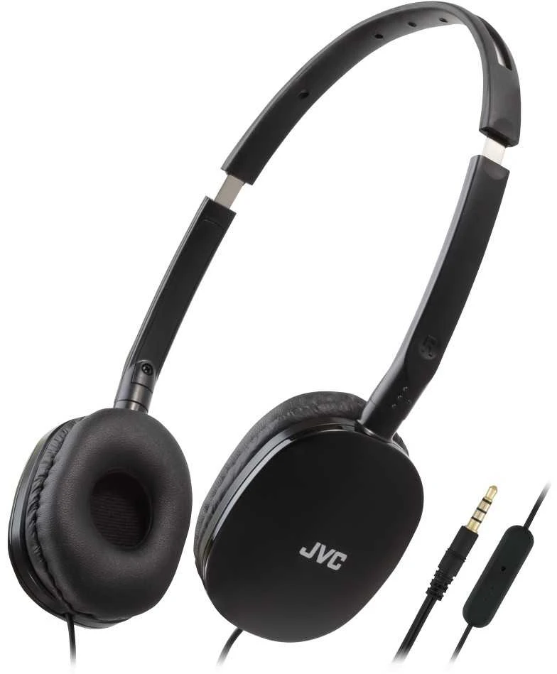JVC, HA-S160MBU, juodos sp. dinaminės ausinės