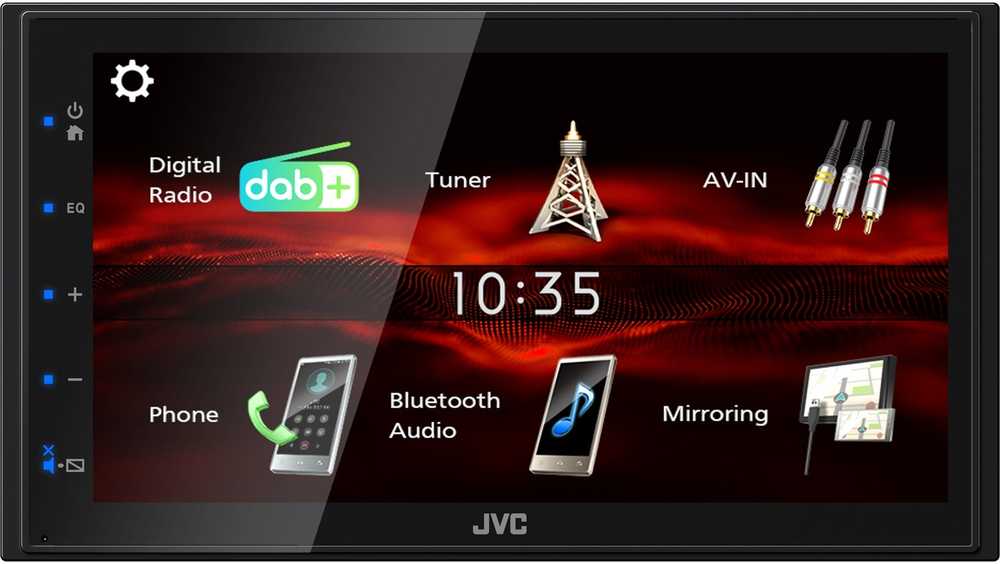 Automagnetola Radio samochodowe JVC KW-M180DBT
