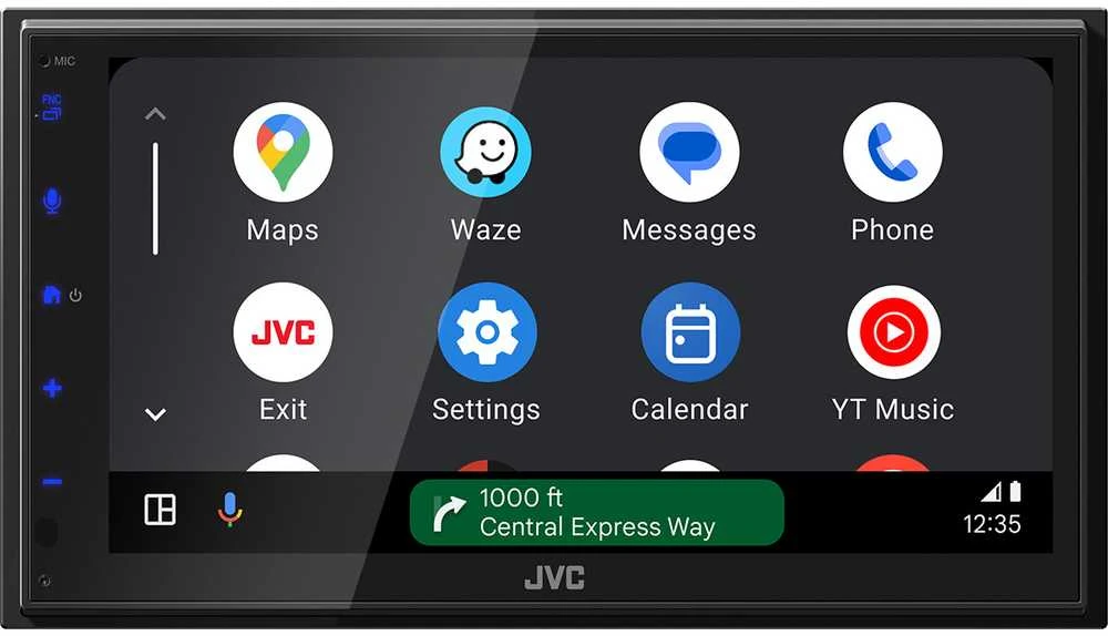 Automagnetola JVC, KW-M695DBW 2-DIN AV grotuvas su 6.8" ekranu, Bluetooth