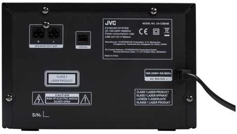 Muzikinis centras JVC UX-C25DAB