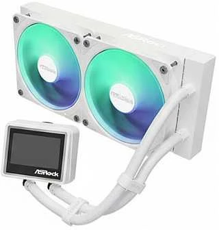 ASRock Challenger 240 skysčio aušintuvas su LCD ekranu