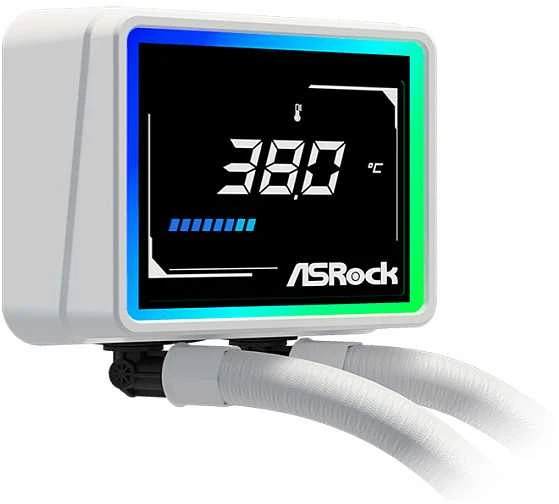 Asrock Challenger skysčio aušintuvas su temperatūros ekranu