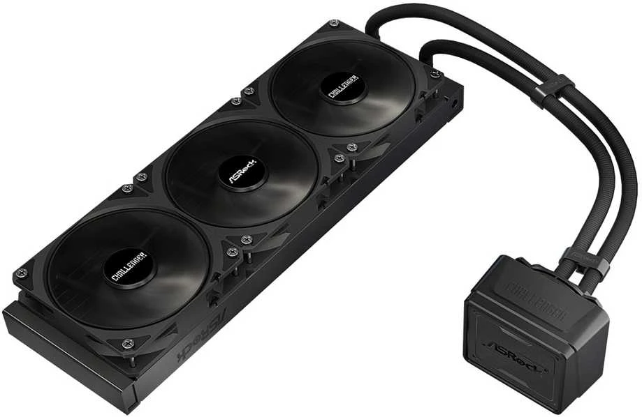 Asrock Challenger Pure 360 procesoriaus „viskas viename“ skysčio aušintuvas 12 cm Juodas