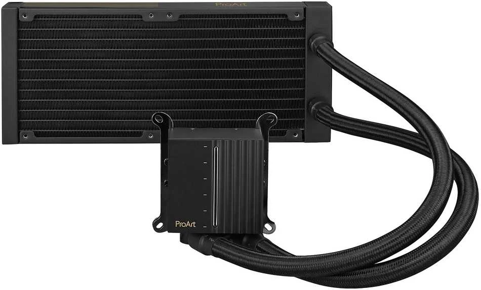 ASUS ProArt LC 240 skysčio aušinimo blokas ir radiatorius