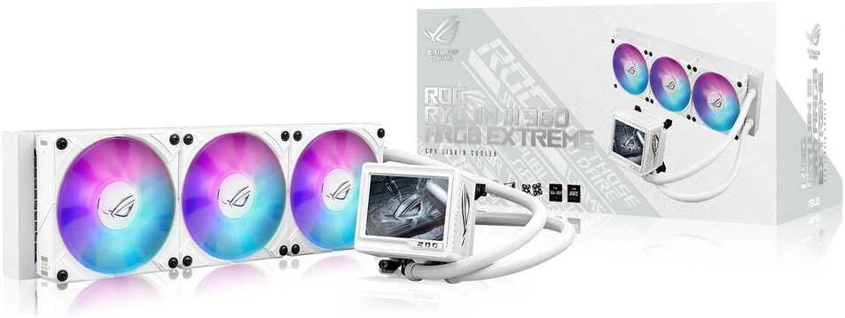 Asus ROG RYUJIN III 360 ARGB Extreme Baltas