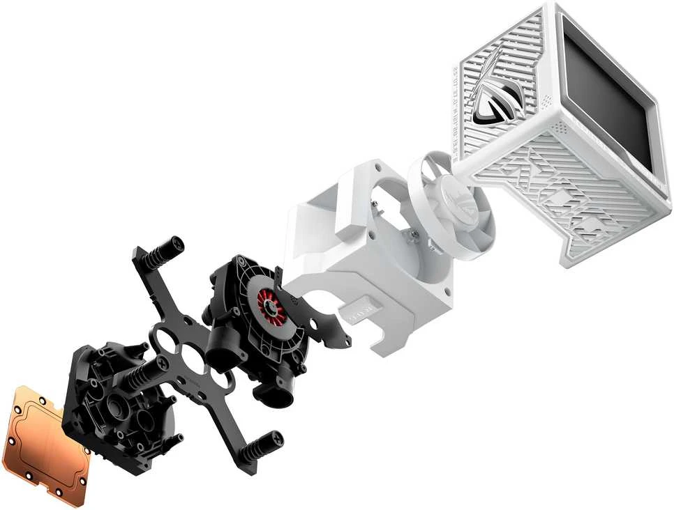 Asus ROG RYUJIN III 360 ARGB Extreme Baltas