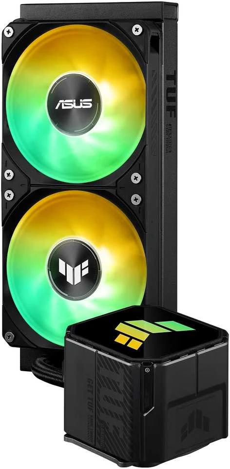 ASUS TUF GAMING LC III 240 ARGB procesorius. Viskas viename skysčio aušintuvas. 12 cm. Juodas.