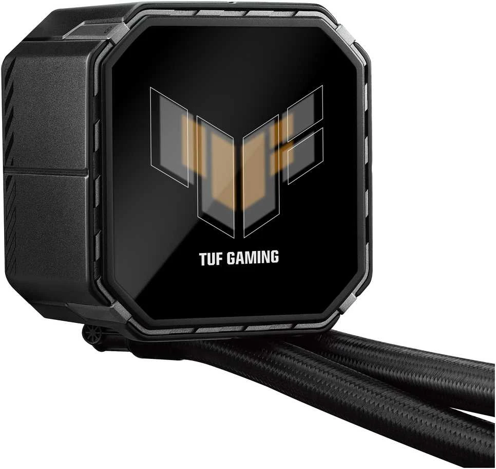 ASUS TUF Gaming LC III 360 ARGB LCD procesorius „viskas viename“ skysčio aušintuvas 12 cm Juodas 1 vnt.