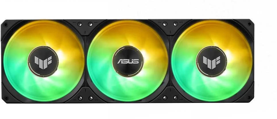 ASUS TUF Gaming LC III 360 ARGB LCD procesorius „viskas viename“ skysčio aušintuvas 12 cm Juodas 1 vnt.
