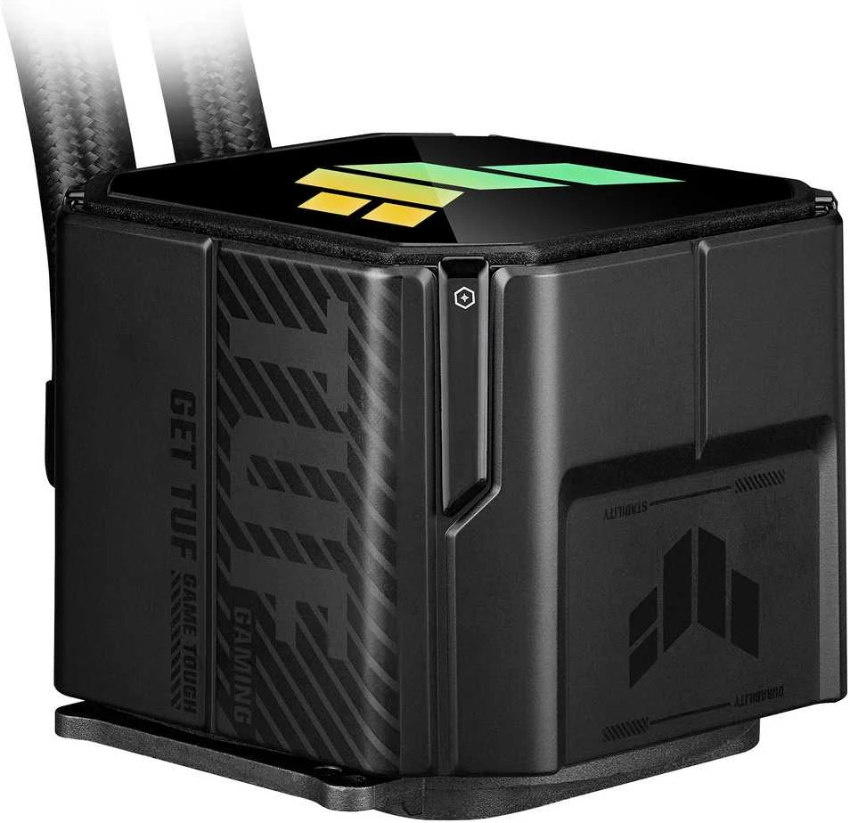 ASUS TUF GAMING LC III 360 ARGB procesorius. Viskas viename skysčio aušintuvas. 12 cm. Juodas.