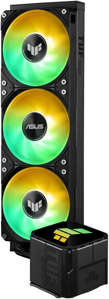 ASUS TUF GAMING LC III 360 ARGB procesorius. Viskas viename skysčio aušintuvas. 12 cm. Juodas.