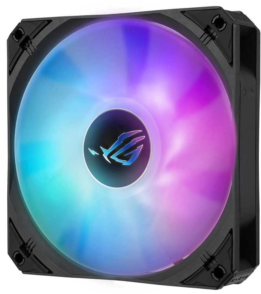 Procesoriaus aušinimo vandeniu sistema ASUS ROG STRIX LC III 360 ARGB LCD, Juodos spalvos
