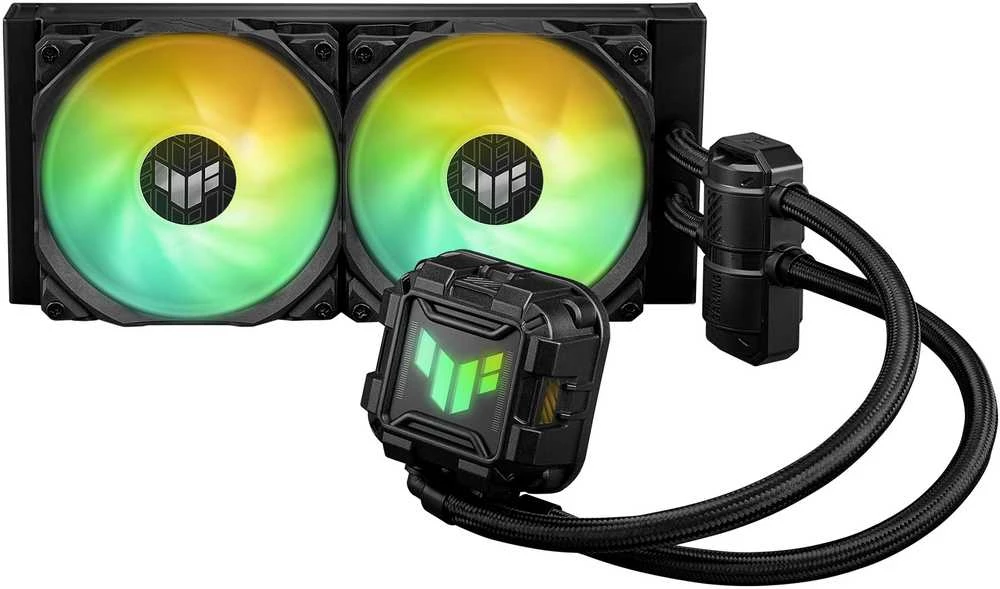 ASUS TUF Gaming LC II 240 ARGB aušintuvas su RGB ventiliatoriais