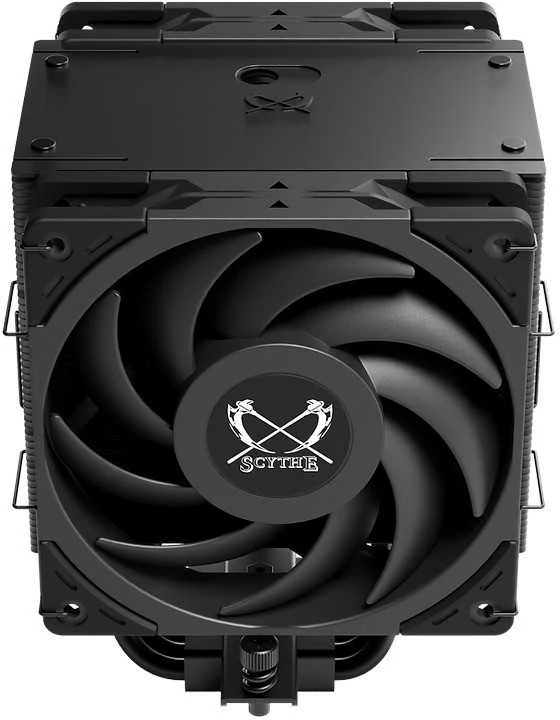 CPU aušintuvas Scythe Scythe Mugen 6 Dual Fan Juodas Edition, CPU cooler (juodas)