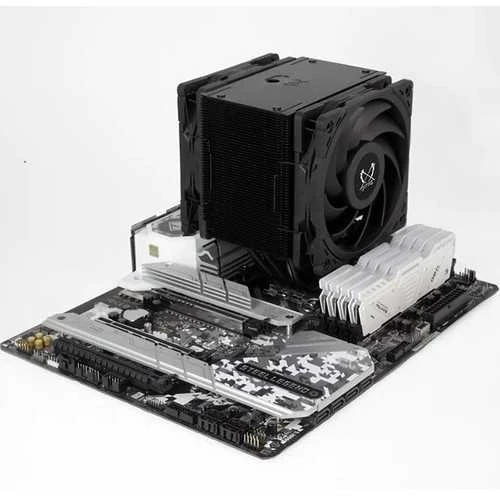 CPU aušintuvas Scythe Scythe Mugen 6 Dual Fan Juodas Edition, CPU cooler (juodas)