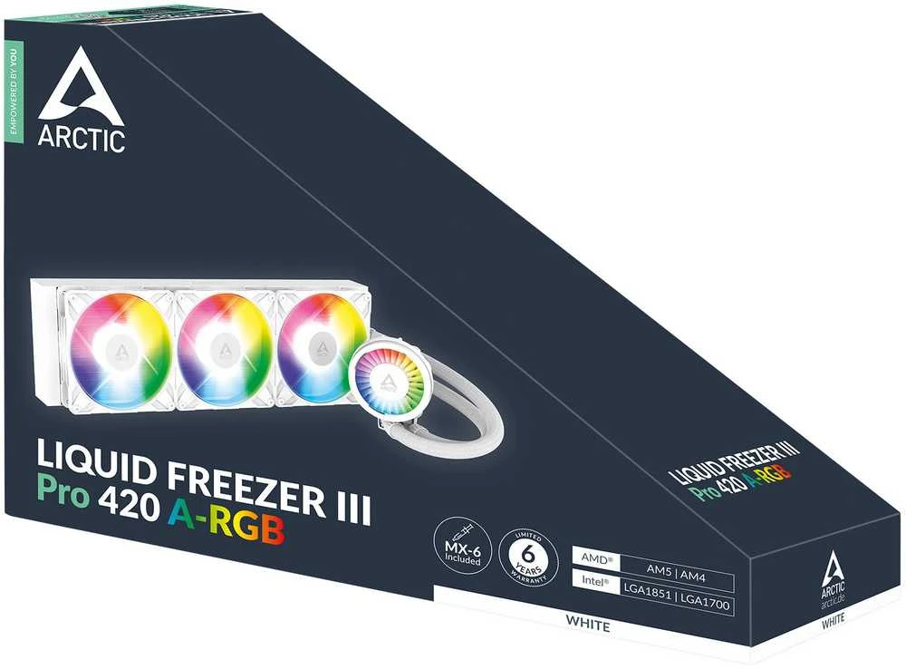 Arctic Cooling Arctic Liquid Šaldiklis III PRO ARGB - 420mm | kirvis