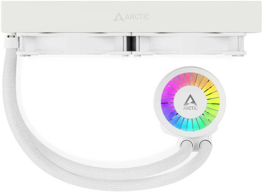ARCTIC Liquid Šaldiklis III - 280 A-RGB procesoriaus aušintuvas, baltas