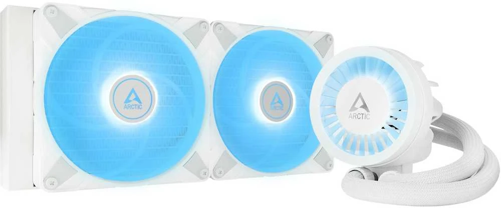 ARCTIC Liquid Šaldiklis III - 280 A-RGB procesoriaus aušintuvas, baltas